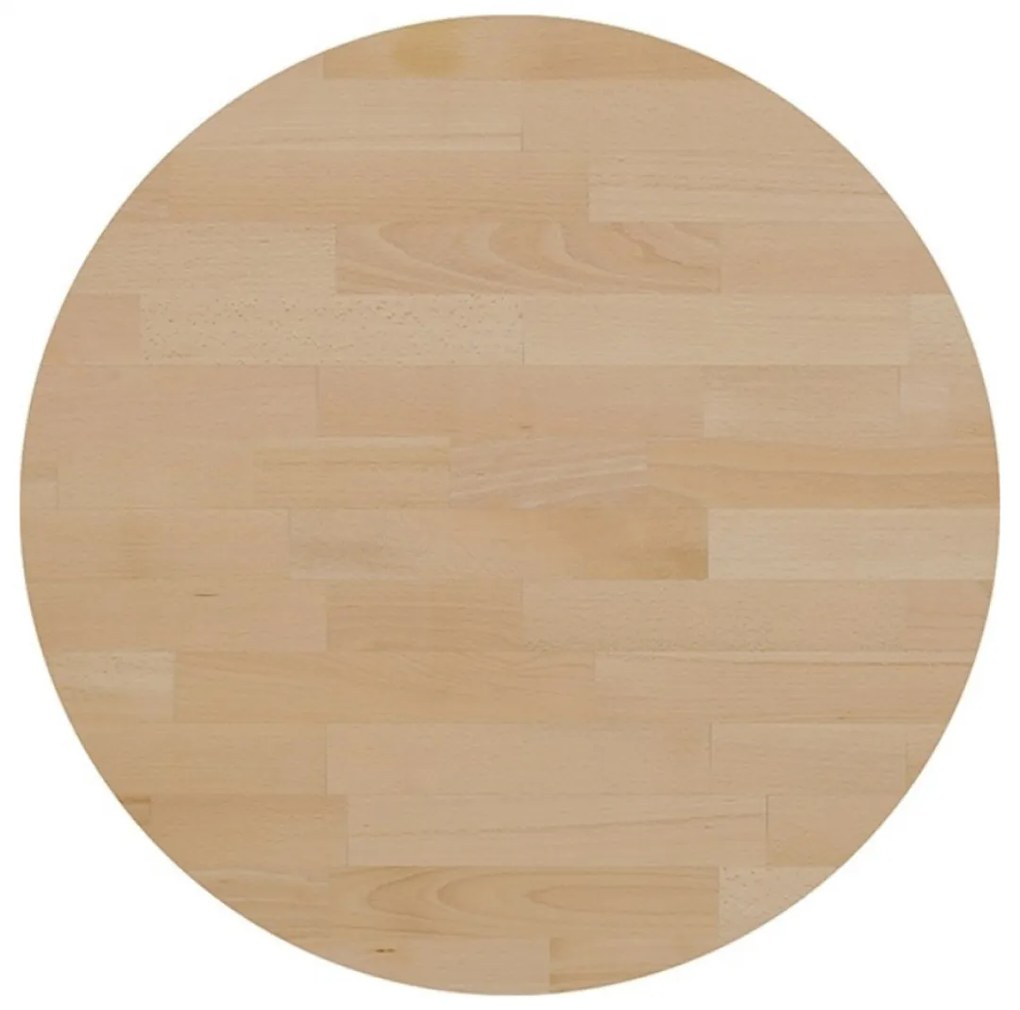 FAMEG BEECH 27 MM - MASÍVNA STOLOVÁ DOSKA Ø 70 cm