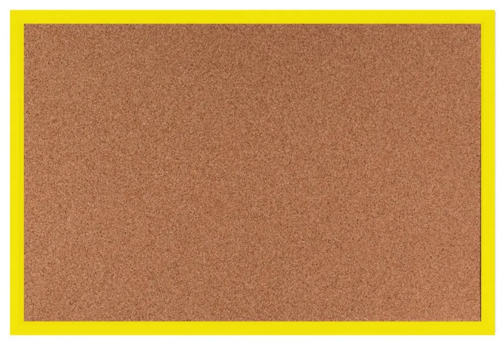 Toptabule.sk  Korková tabuľa v drevenom ráme + 9 farieb rámu 90x60 cm