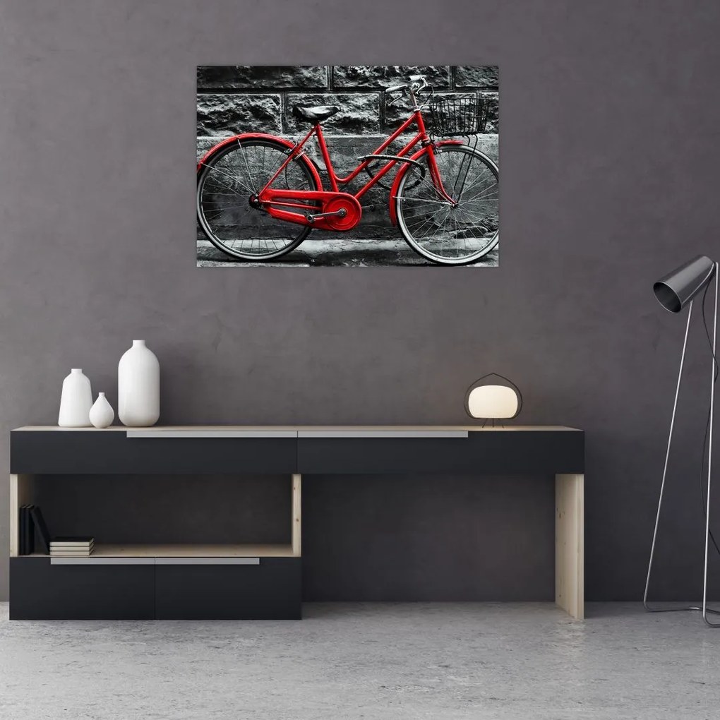 Obraz - Historický bicykel (90x60 cm)