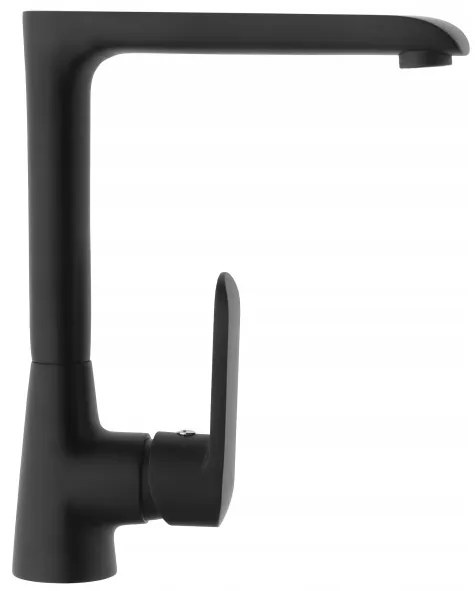 Invena Siros, stojanková drezová batéria, čierna matná, BZ-90-L04-A