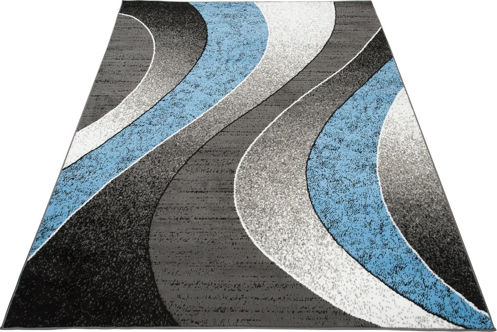 TA Koberec K857G MODRÉ LACNÉ PP EYM Rozmer: 150x240 cm