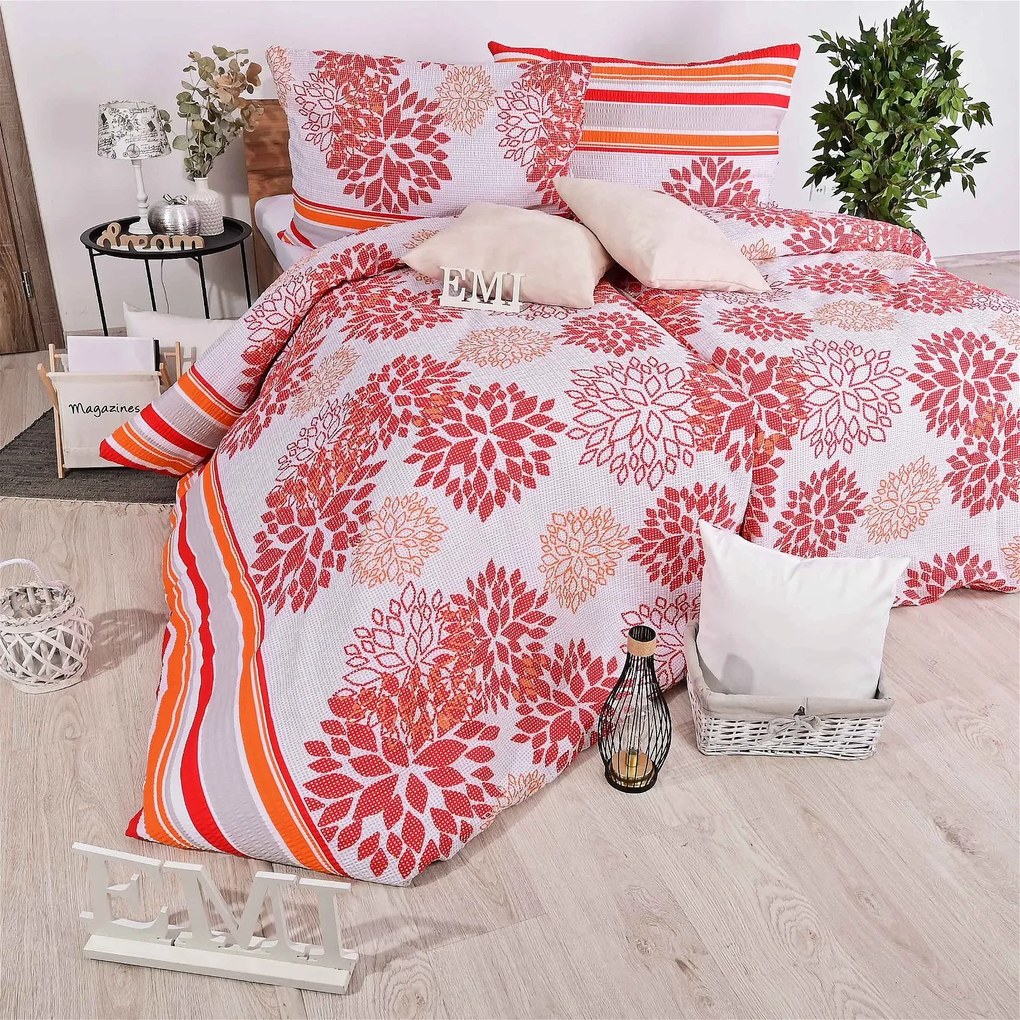 Obliečky krepové Alexia EMI: Štandardný set jednolôžko obsahuje 1x 140x200 + 1x 70x90