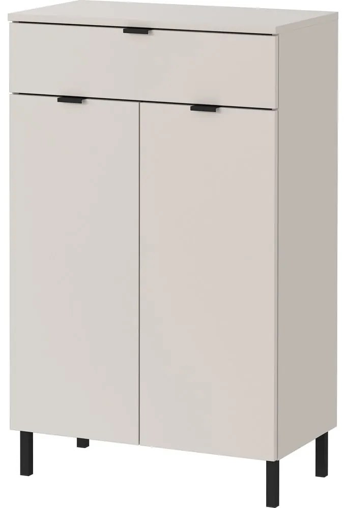 Krémová vysoká kúpeľňová skrinka 60x97 cm Arcena – Germania