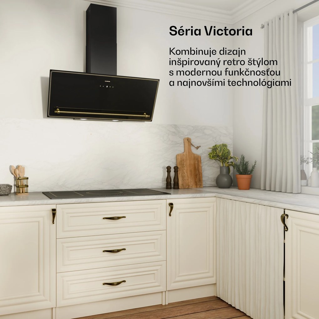 Klarstein Victoria 5 Flex, vstavaná indukčná varná doska, 7400 W, 2 x Flexzone, časovač