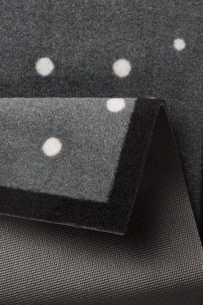 Hanse Home, Rohožka Vianoce - 3 trpaslíci 103037 – na von aj na doma, 40x60, červená, chodba / predsieň