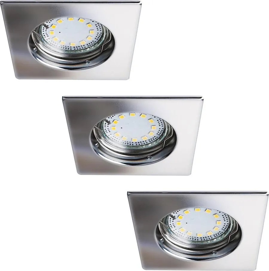 Rabalux 1053 - SADA 3× LED zapustených svietidiel LITE 3×GU10-LED/3W/230V
