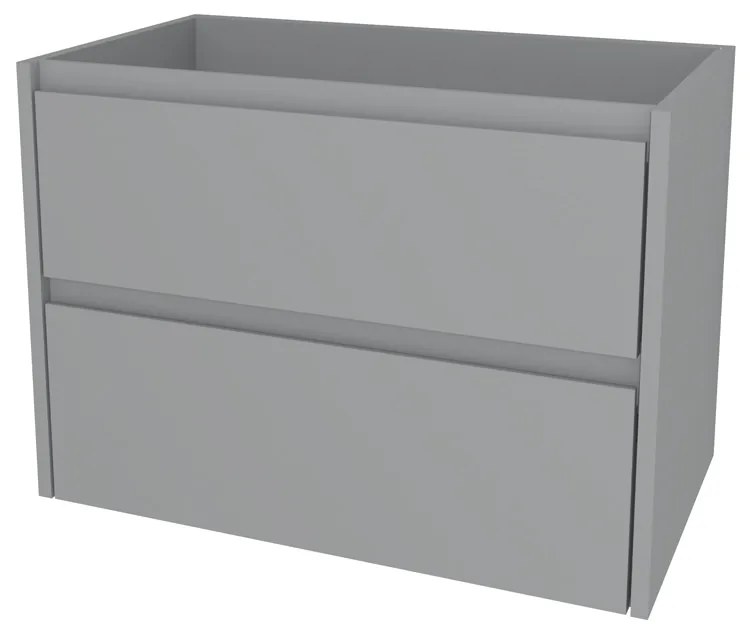 Mereo, Mereo Opto, kúpeľňová skrinka 81 cm, Multidecor, Šedá supermat, MER-CN991SSEDA