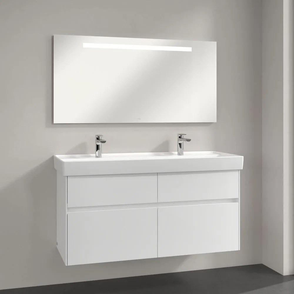 VILLEROY &amp; BOCH More To See One zrkadlo s LED osvetlením, 1200 x 30 x 600 mm, A430A300