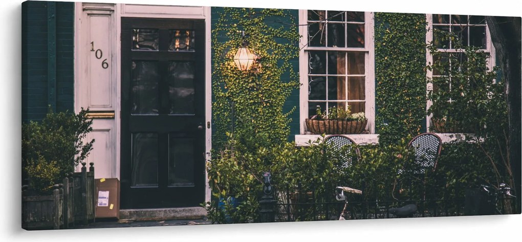 Obraz - Doma z prechádzky (120x50 cm)
