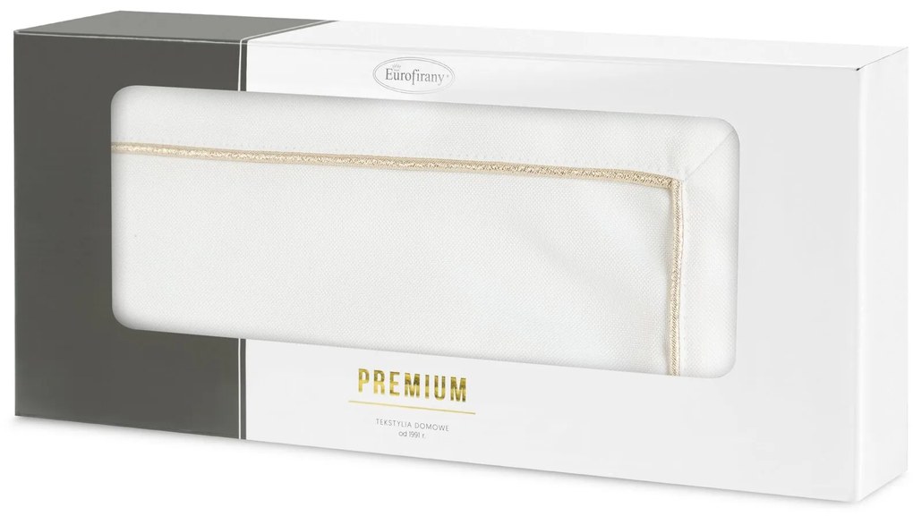 SADA 4 KS PRESTIERANIE NA STÔL MADELE 30X40 CM BIELA