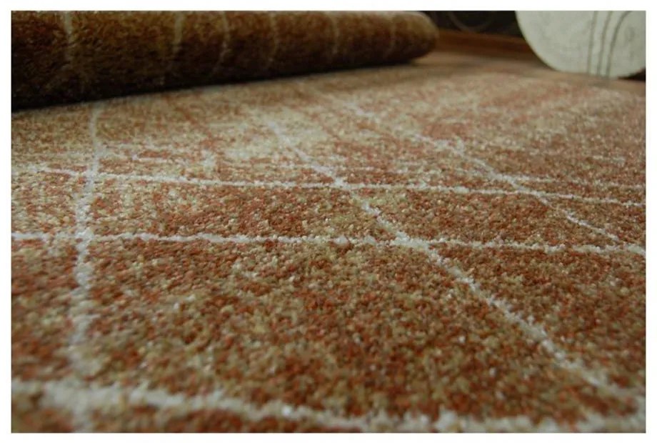 Kusový koberec Sisa hrdzavý 80x150cm