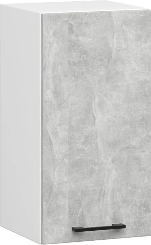 Kuchyňská linka Olivie 1,8 m prosklená beton