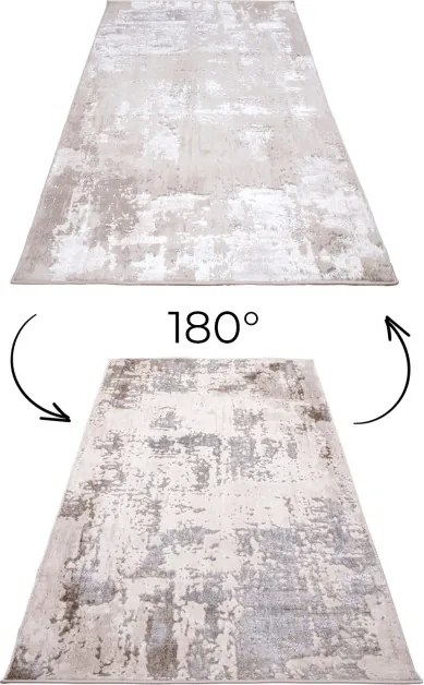 Koberec MIA T533A biely / krémový