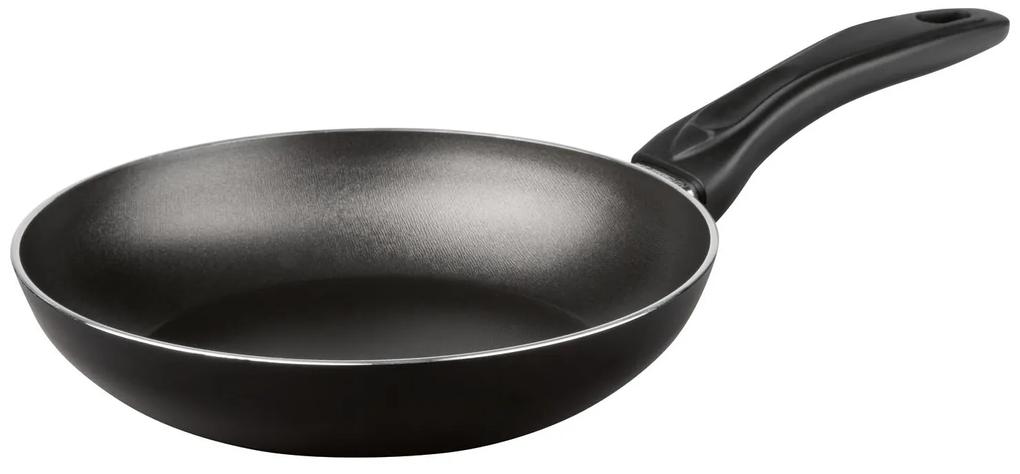 ERNESTO® Hliníková minipanvica / Hliníkový kastról / Hliníková wok panvica  (čierna, panvica), čierna (100321861) | BIANO
