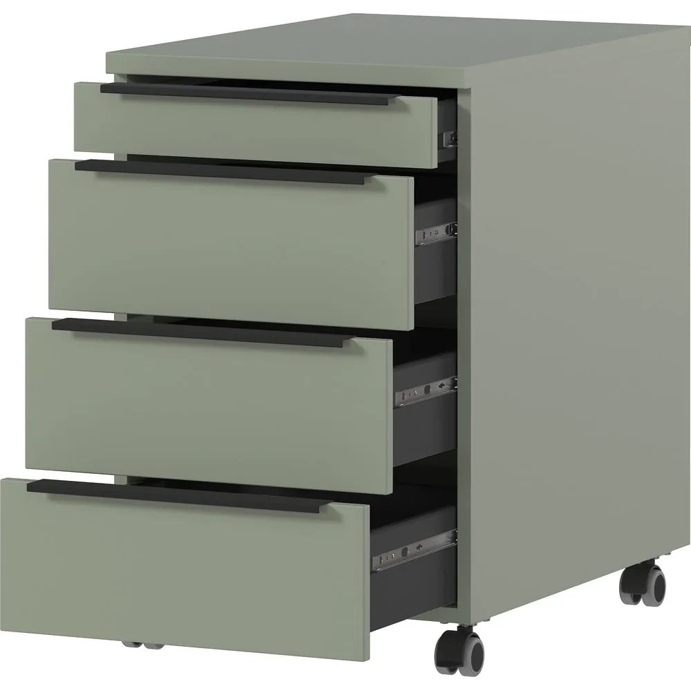 Zeleno-sivá skrinka 42x63 cm Mailand – Germania