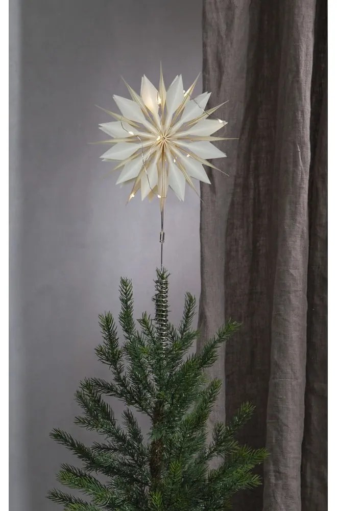 Biela svetelná dekorácia s vianočným motívom Flinga – Star Trading