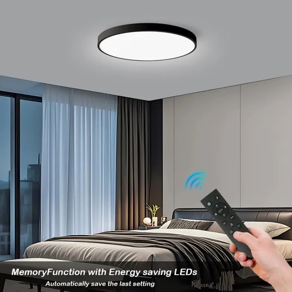 Brilagi - POOL SMART stmievateľné LED svietidlo 128 W/230 V, priemer 100 cm, Wi‑Fi Tuya, čierne + diaľkový ovládač