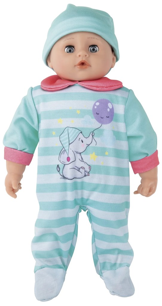 Playtive Bábika Kim vydávajúca zvuky, 38 cm (tyrkysová) (100367362)