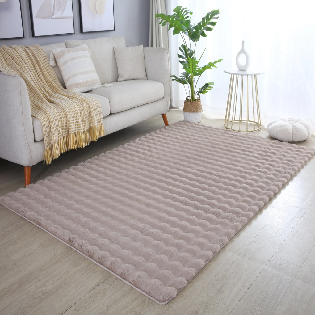 Ayyildiz, Koberec behúň Ambiance 5110 Beige, 80x250, béžová, obývacia izba