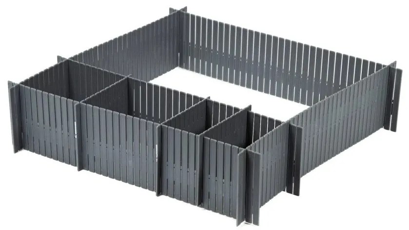 Compactor Organizér do zásuvky Free, sivá