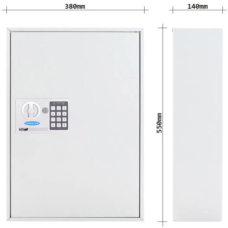 Skrinka na kľúče s elektrickým zámkom S-200 EL, na 200 kľúčov