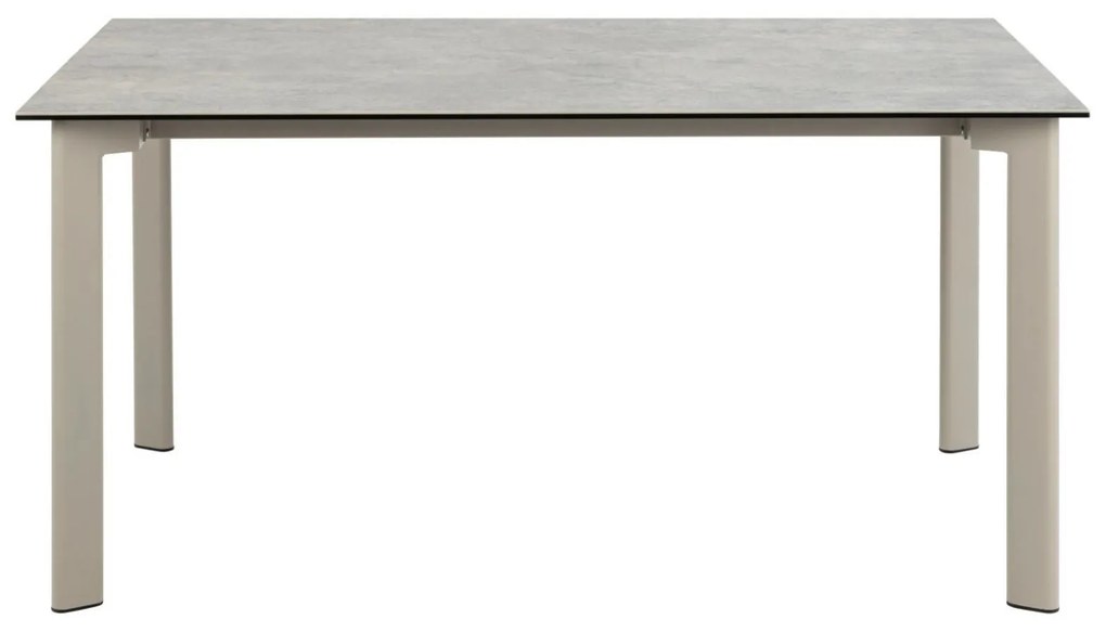 Jedálenský stôl Palermo 160 cm sivý