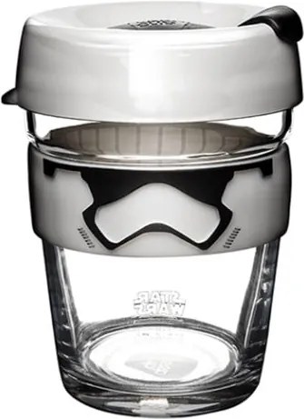 Cestovný hrnček s viečkom KeepCup Star Wars Stormtrooper, 340 ml