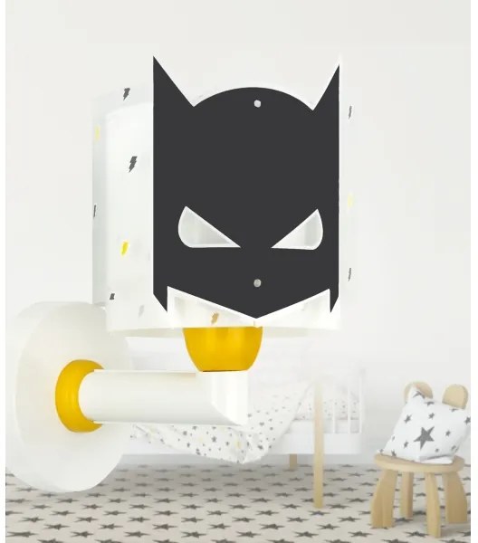 Dalber 61809 - Detské nástenné svietidlo DARK HERO 1xE27/15W/230V