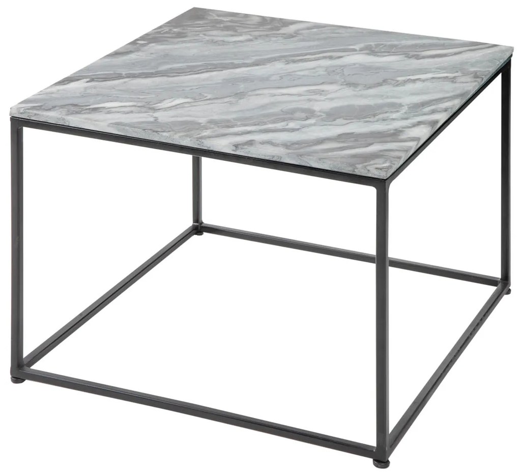 Konferenčný stolík Elements 50cm mramorová šedá