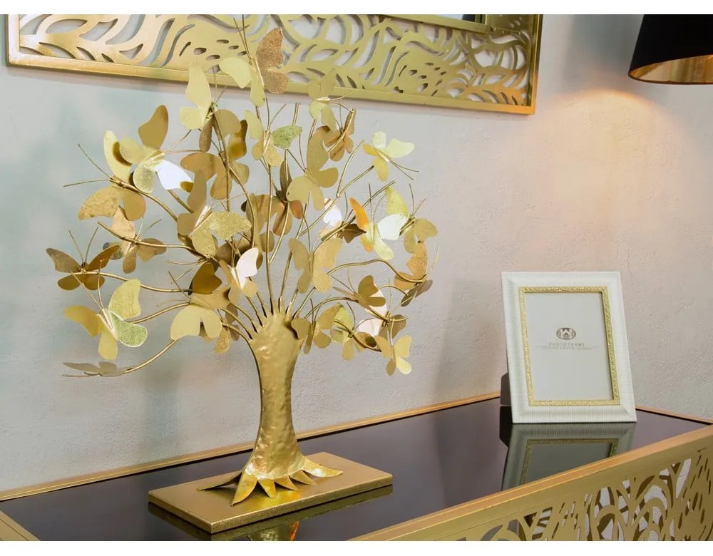 Dekorácia v zlatej farbe Mauro Ferretti Tree of Life, výška 60 cm