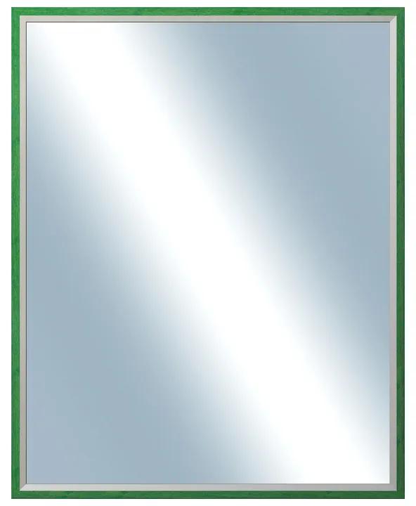 DANTIK - Zrkadlo v rámu, rozmer s rámom 40x50 cm z lišty Evoque zelená (3172)