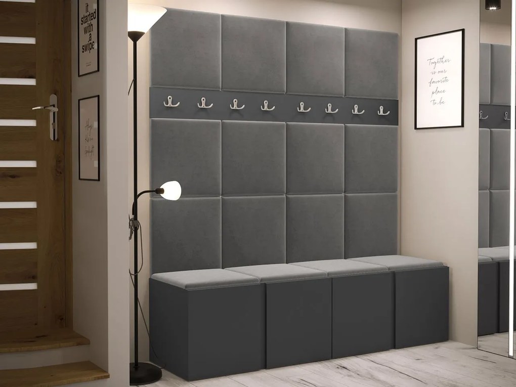 Predsieňová zostava Tavasz V, Farby: kašmír, Farba čalúnenia:: Manila 18