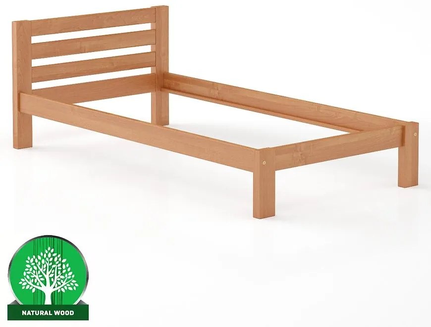 Posteľ borovica LK127–100x200 jelša