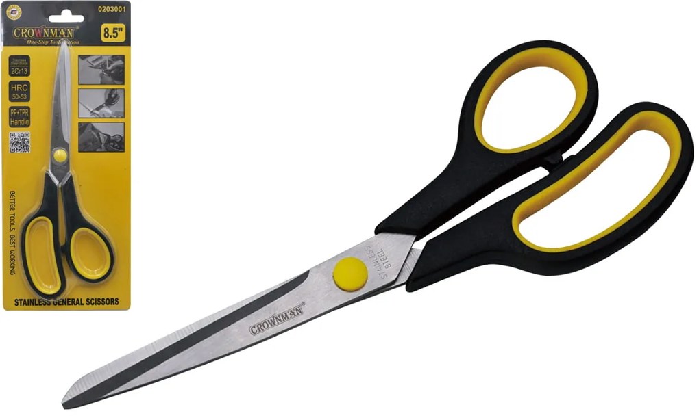 CROWNMAN Univerzálne nožnice 21 cm