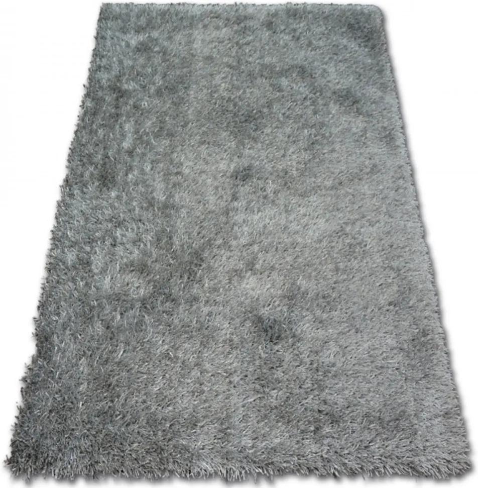 Luxusný kusový koberec Shaggy Lilou šedý, Velikosti 130x190cm