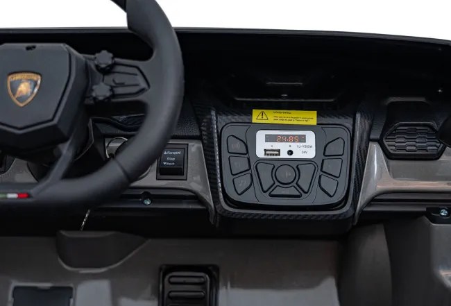 Elektrické autíčko Lamborghini Revuelto XL sivé