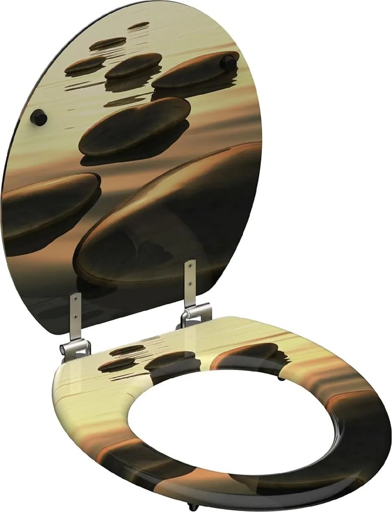Eisl Sanitär WC sedátko MDF Sea Stone 80027