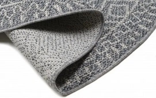 Koberec ARRUBA 4917 svetlosivý kruh