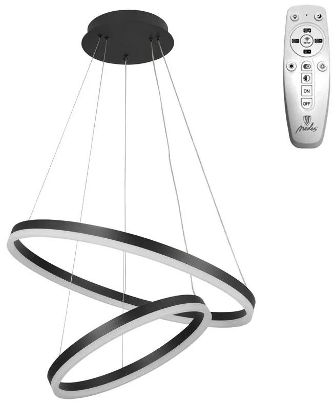 Moderné svietidlo NEDES LED svietidlo + diaľkový ovládač 70W J4310/B