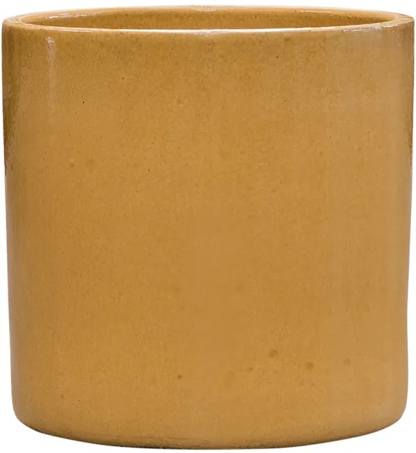 Kvetináč Cylinder Honey žltý 30x30 cm