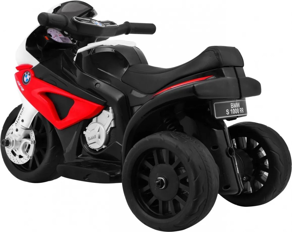 Ramiz BMW S1000 RR Mini motorka na batérie pre deti Červená + 3 kolesá + zvuky + LED