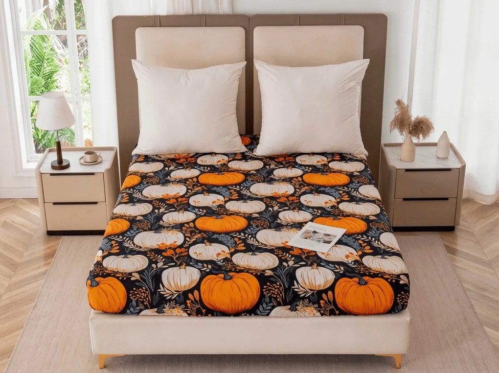 Obliečka z mikrovlákna MAGIC PUMPKIN farebná 90x200 cm