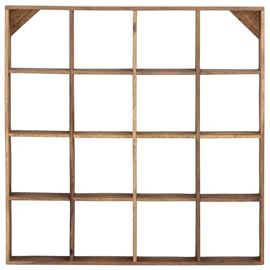 Poschodová polica z recyklovaného dreva v prírodnej farbe Tilo – Bloomingville