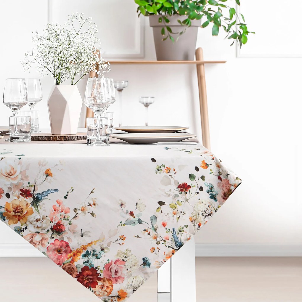 OBRUS SUMMER2 85X85 CM KVETY
