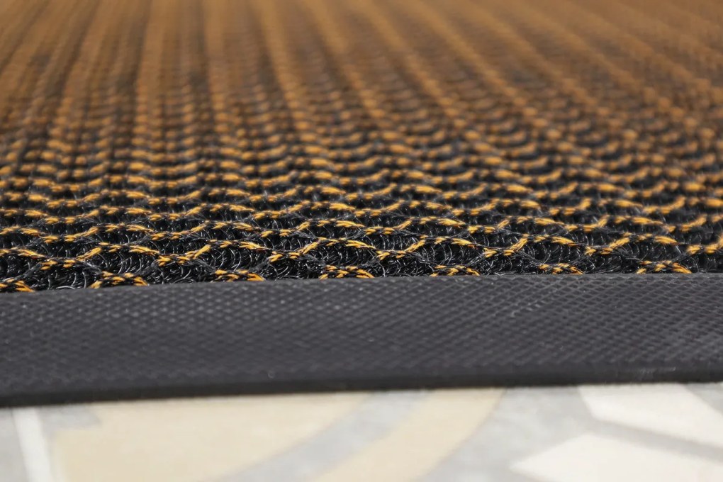 Hamat, Rohožka Blitz 3D 314 Gold – na von aj na doma, 40x60, žltá, chodba / predsieň