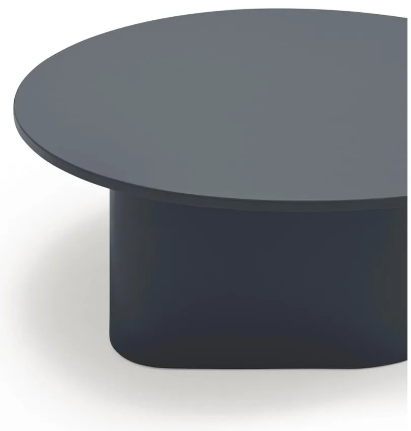 Antracitovosivý konferenčný stolík 110x111 cm Totem – Teulat