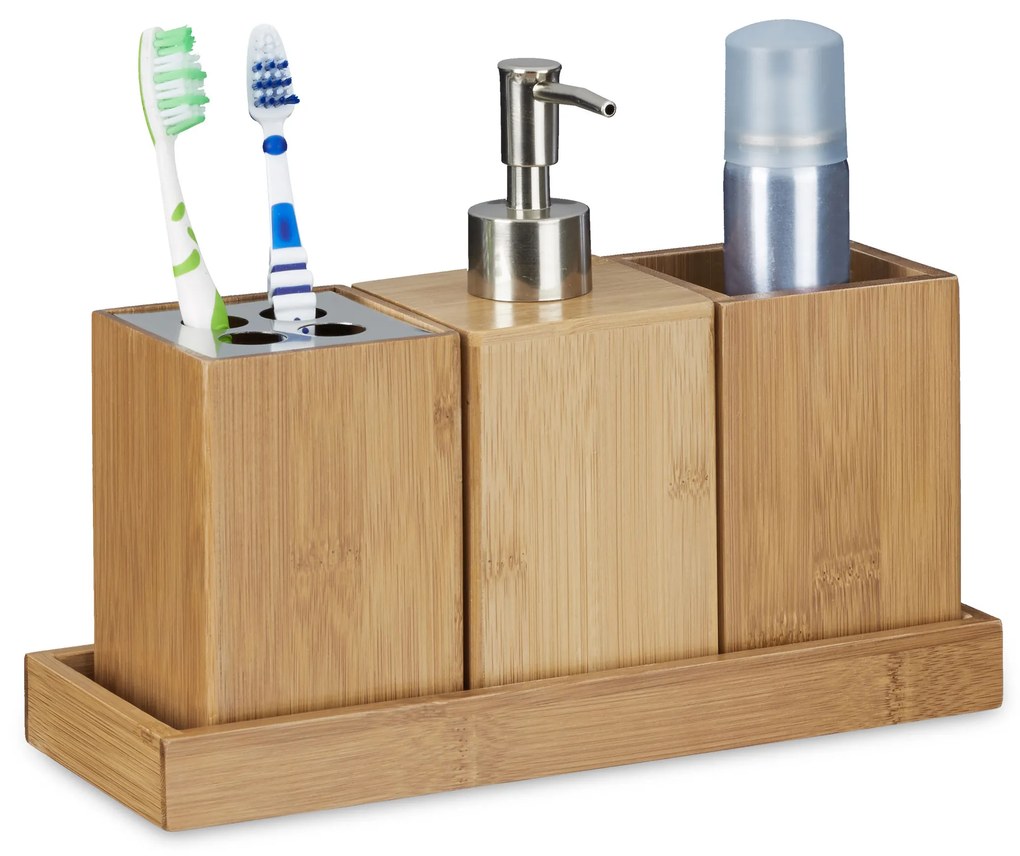 Kúpeľňová sada bambusová, rd0224