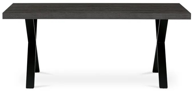 Autronic BONTEC Jedálenský stôl 180x90cm, lamino, sivý dub, HT-R5316 GREY Farba: Šedá