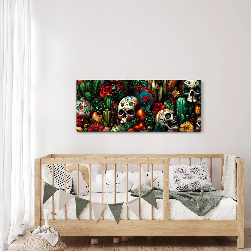 Obraz - Mexický koncept (120x50 cm)