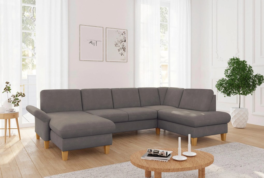 XXXLutz SEDACIA SÚPRAVA, textil, bahenná hnedá Sit & More - Sedačky - 00014401612J